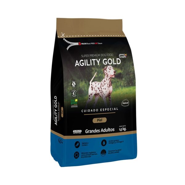 Agility Gold Perros Grandes Adultos Piel